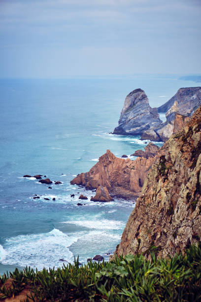 istock Cape Roca or Cabo da Roca in Portugal. 1203588023