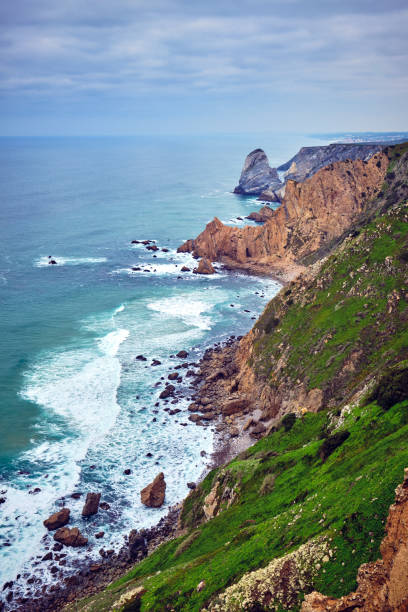istock Cape Roca or Cabo da Roca in Portugal. 1203588046