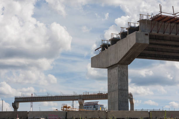 istock Atlanta Overpass Ramp Sits Partially Constructed 1203589654