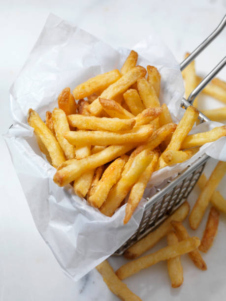 istock Air Fried, Crispy French Fries 1203590986