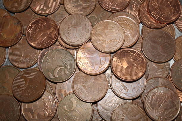 istock Currencies of Brazil. 1203593542