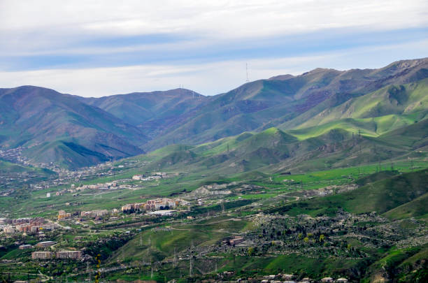istock Beautiful mountain landscape. Vanadzor Armenia. 1203596411