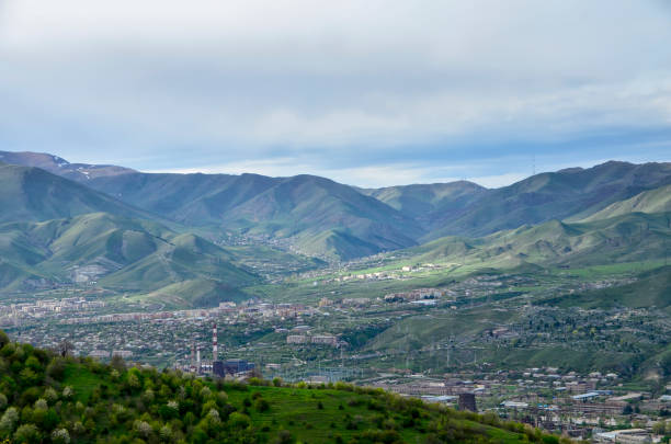 istock Beautiful mountain landscape. Vanadzor Armenia. 1203597482