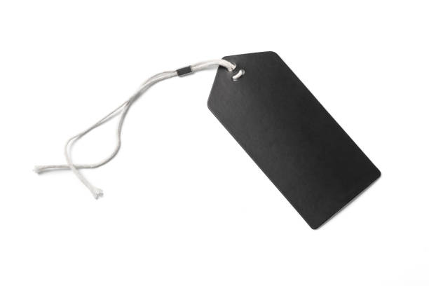 istock Blank tag tied with string. Price tag, 1203600485