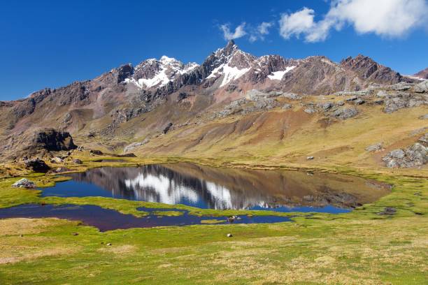 istock Ausangate trek, Peruvian Andes landscape 1203608051