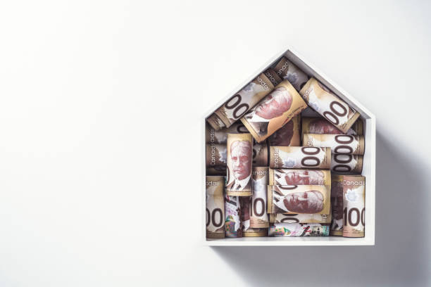 istock Money for a house, Canadian dollar 1203609452
