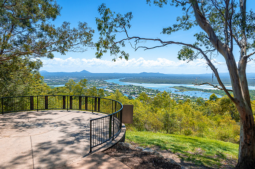 The view from Laguna Lookout, Noosa National Park, Queensland, Australia