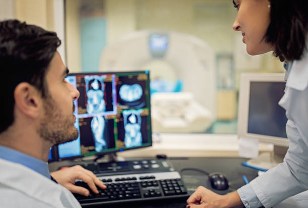 istock Doctors are working with CT scan in hospital 1203614694