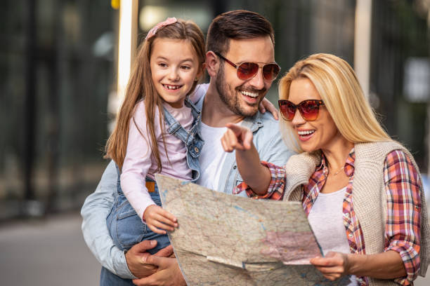 istock Happy family enjoying on vacation 1203621129