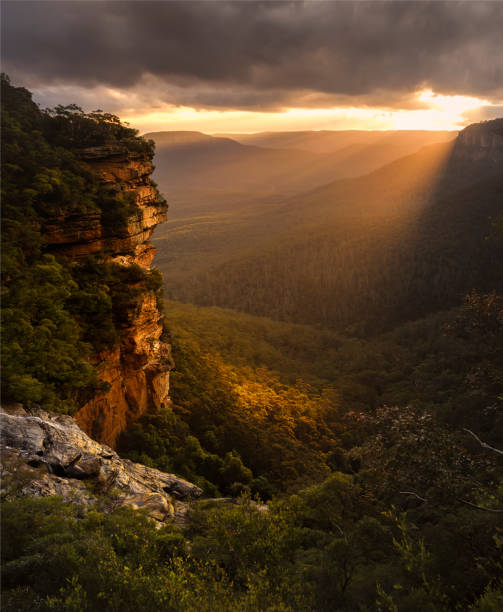 istock Wentworth Falls Australia 1203623603