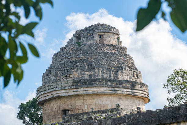 istock Caracol - The Observatory of the Chichen Itza Maya Ruins 1203629278