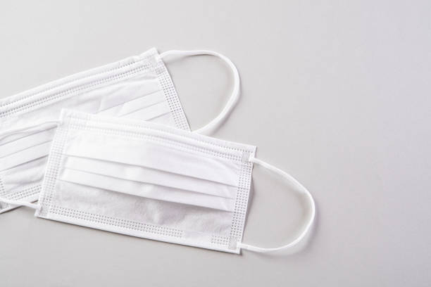 Protective face mask or medical mask. Medical protective shielding bandage. Protect Coronavirus and pm 2.5 mask.