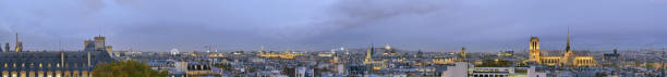istock panoramic rooftops of Paris, from Saint-Sulpice to Notre-dame 1203631268
