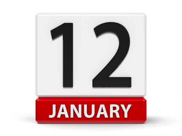 istock Cubes calendar 12th January 1203631629