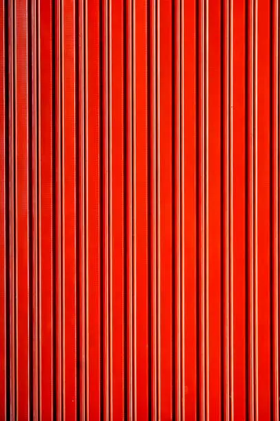 Photo of Red metal door