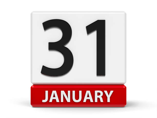 Cubes calendar 31st January