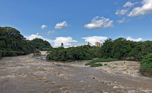 Piracicaba River in the state of São Paulo, Brazil.