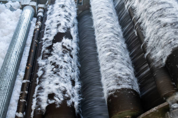 istock Recycling Machine In Textile Factory. 1203641245