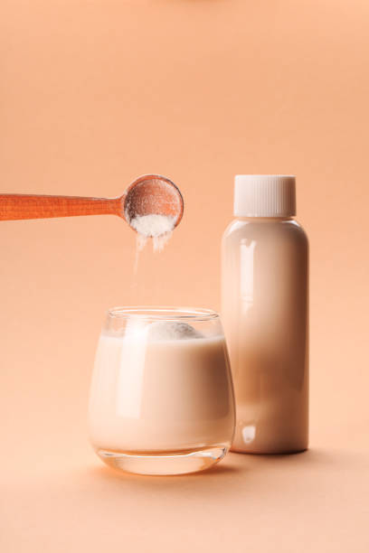 istock Coconut or almond milk 1203641438