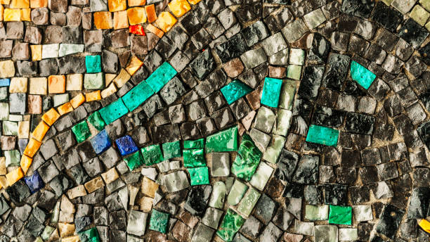 istock Surface decoration. Stone, marble, granite, concrete background. Wall. 1203641514