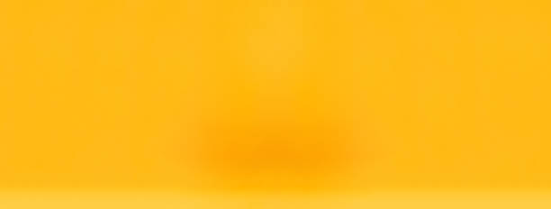 istock Smooth simple yellow gradient yellow abstract banner bakground 1203642884