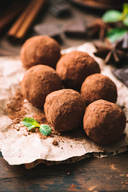 istock Tasty Chocolate Truffles 1203676306