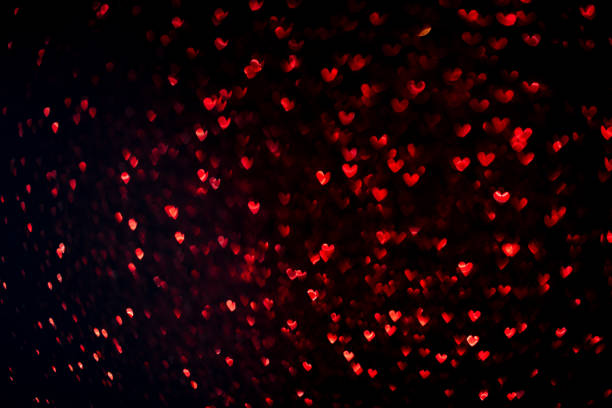 istock Valentine's day background with hearts bokeh 1203680461