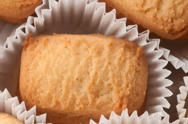 istock Cookies with coconut close up 1203691194