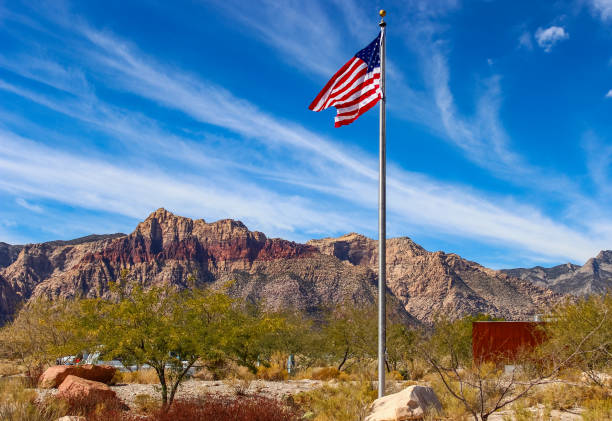 istock Red Rock Canyon panorama, USA. 1203703856