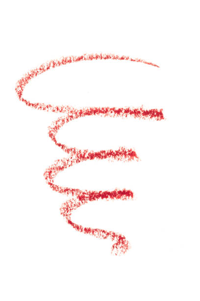 istock Lipstick Liner Pencil Squiggles isolated on white background 1203704017