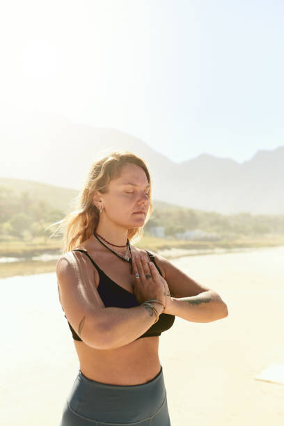 istock Yoga relaxes your body and mind 1203707468