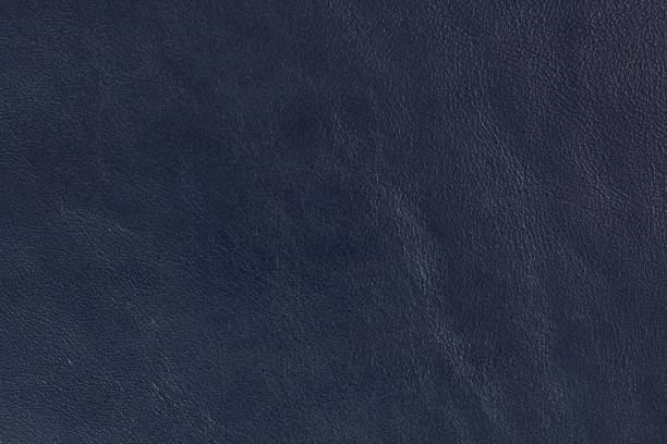 istock Glossy blue leather texture. Can be used as background in art or design projects. 1203709074