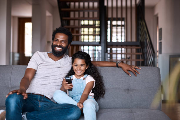 istock She always has something fun for us to watch 1203710300