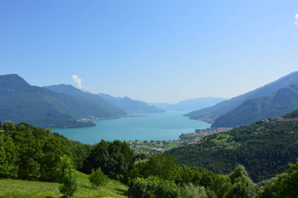 istock Panoramic view of Lake Como. 1203716179