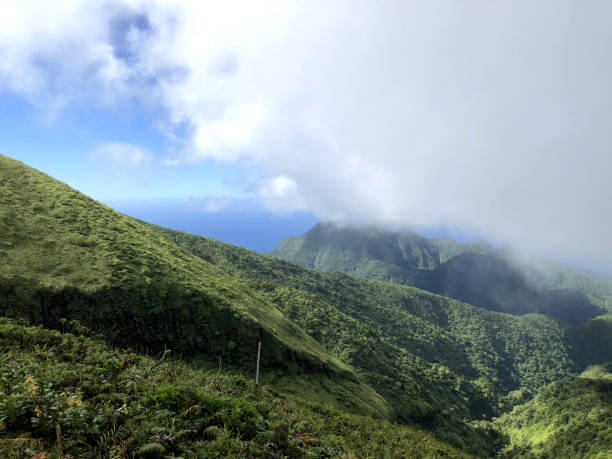 istock Mount Pelee in Martinique 1203716438