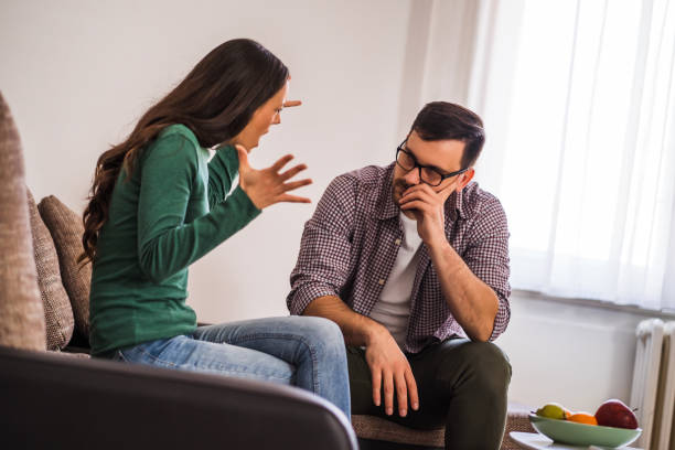 istock Couple having trouble in relationship 1203719153