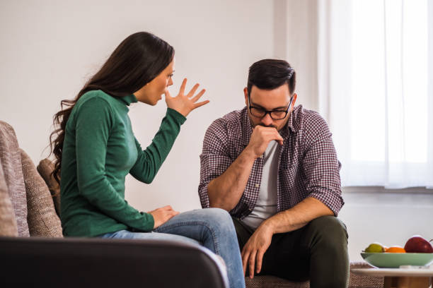 istock Couple having trouble in relationship 1203719342