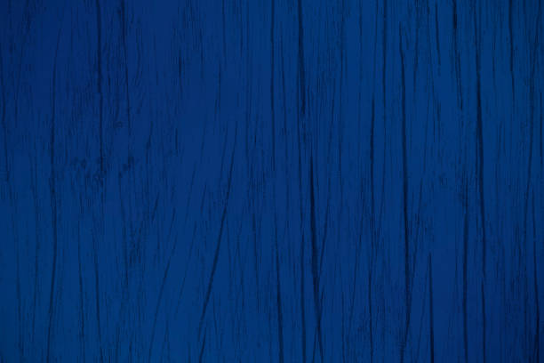 istock Dark Blue Grunge Wood Background 1203720420