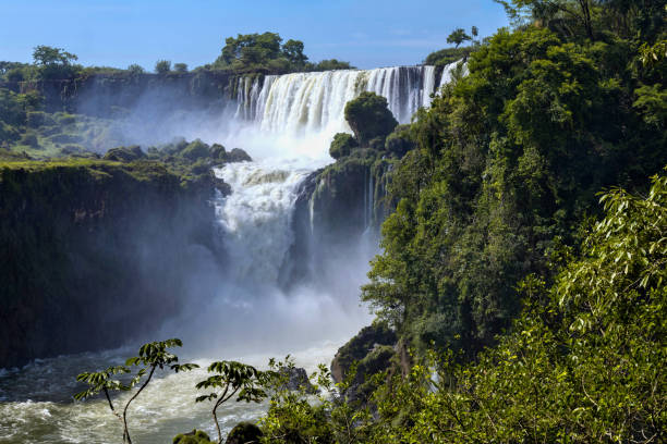 istock Iguazu Falls between Argentina and Brazil 1203720752