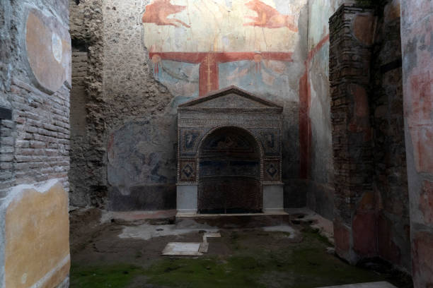 istock pompei ruins paintings and mosaic 1203720897