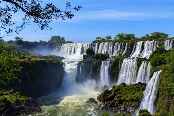 istock Iguazu Falls between Argentina and Brazil 1203723510