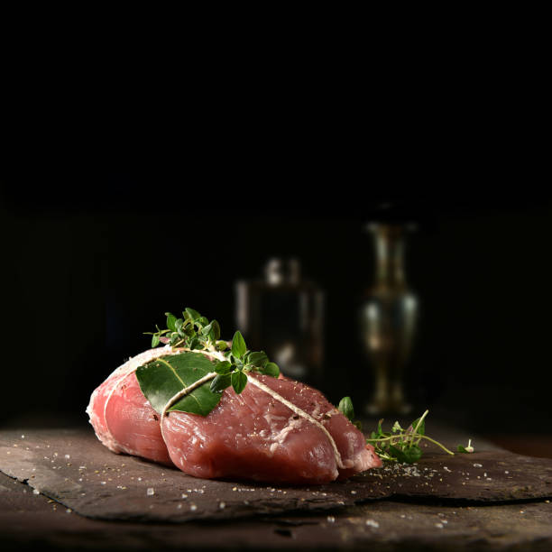 Uncooked Pork Loin Fillet 2
