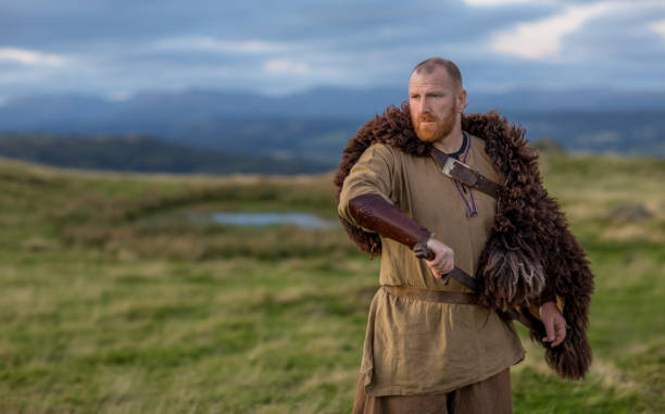 istock A individual viking warrior in the countryside 1203728932
