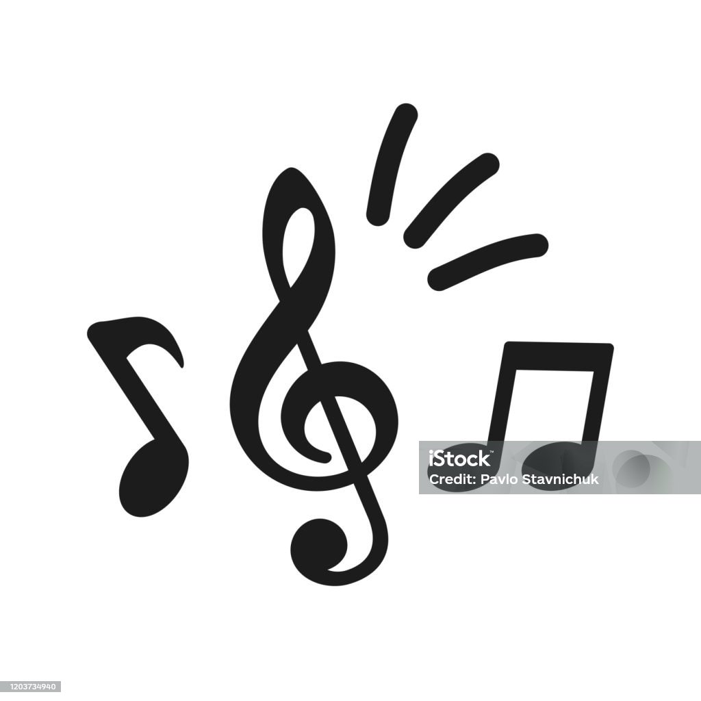 Music notes icon, group musical notes signs – stock vector Musical Note stock vector