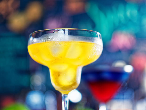 istock Layered cocktails with grapefruit and orange 1203741204