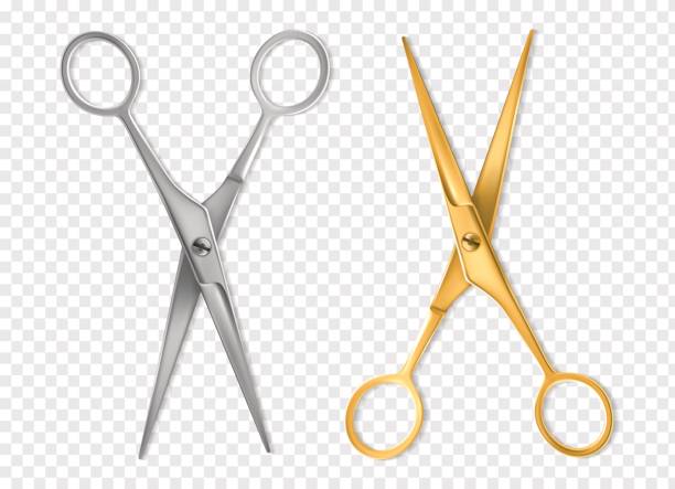 1,800+ Gold Scissors Stock Illustrations, Royalty-Free Vector Graphics &  Clip Art - iStock