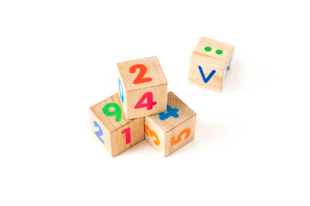 istock Developing wooden blocks. Natural, eco-friendly toys for children 1203744105