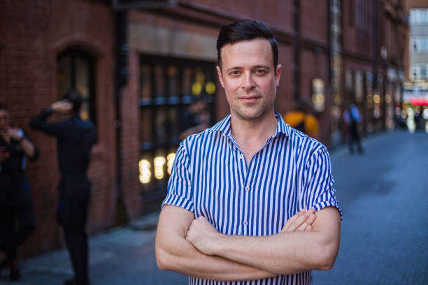 istock Portrait of a confident young modern man 1203751096