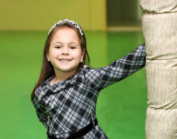 istock Little girl smilling to camera 1203751150