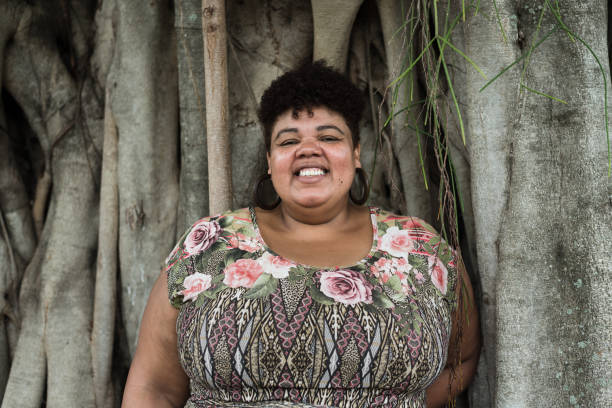 istock Happy body positive woman 1203754925